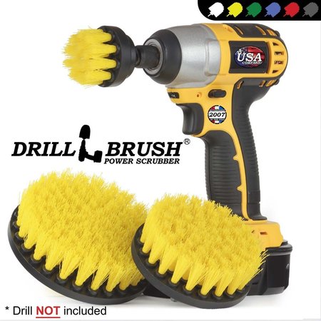 Drillbrush Cleaning Supplies - Drill Brush - Bathroom Accessories - Shower Y-S-542-QC-DB